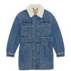 Damen Diesel Jacken | De-Flaminia-T Mittelblau