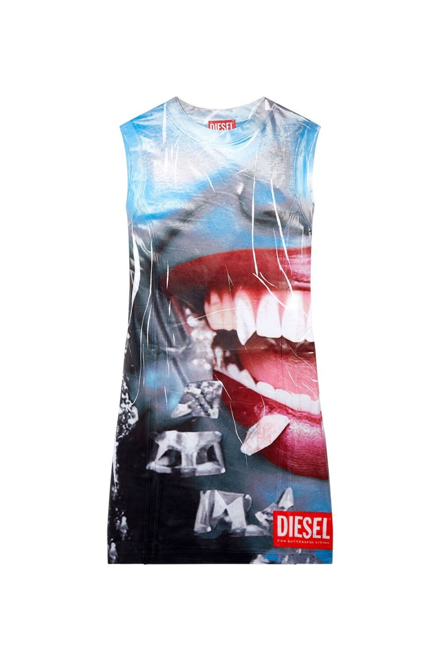 Damen Diesel Kleider Und Latzhosen | D-Faces Blau