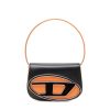 Damen Diesel Schultertaschen | 1Dr Schwarz/Orange