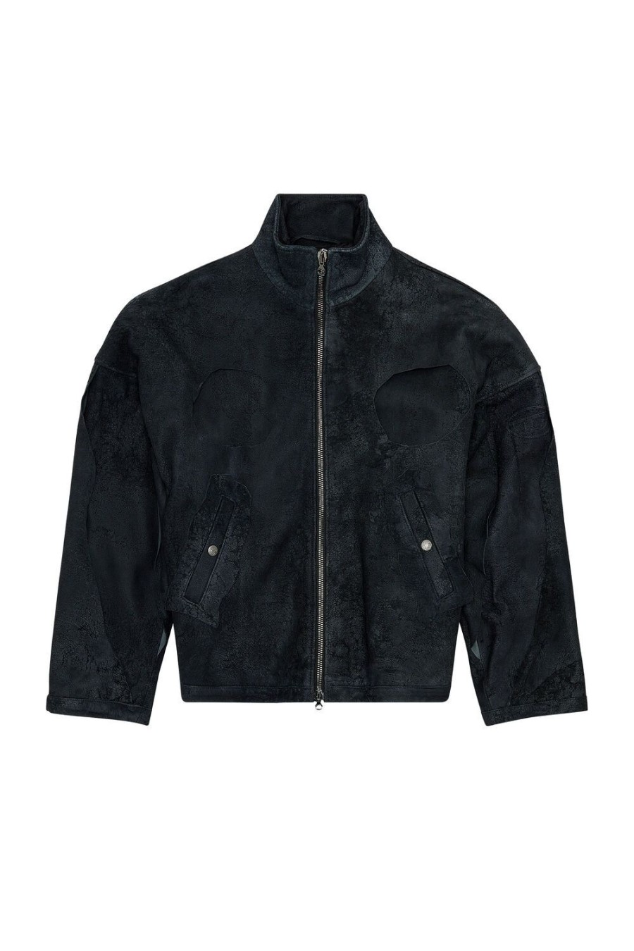 Herren Diesel Jacken | L-Hesse Schwarz