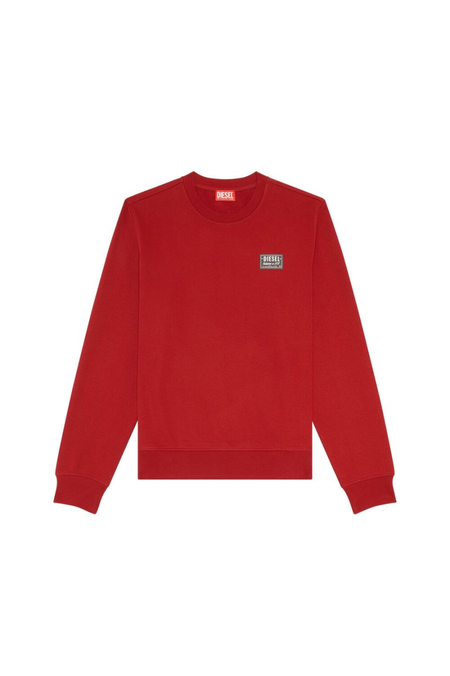 Herren Diesel Sweatshirts | S-Ginn-Sp Rot