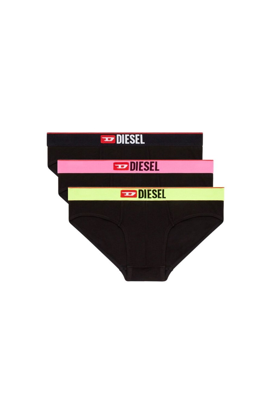 Herren Diesel Unterwasche | Umbr-Andrethreepack Bunt/Schwarz