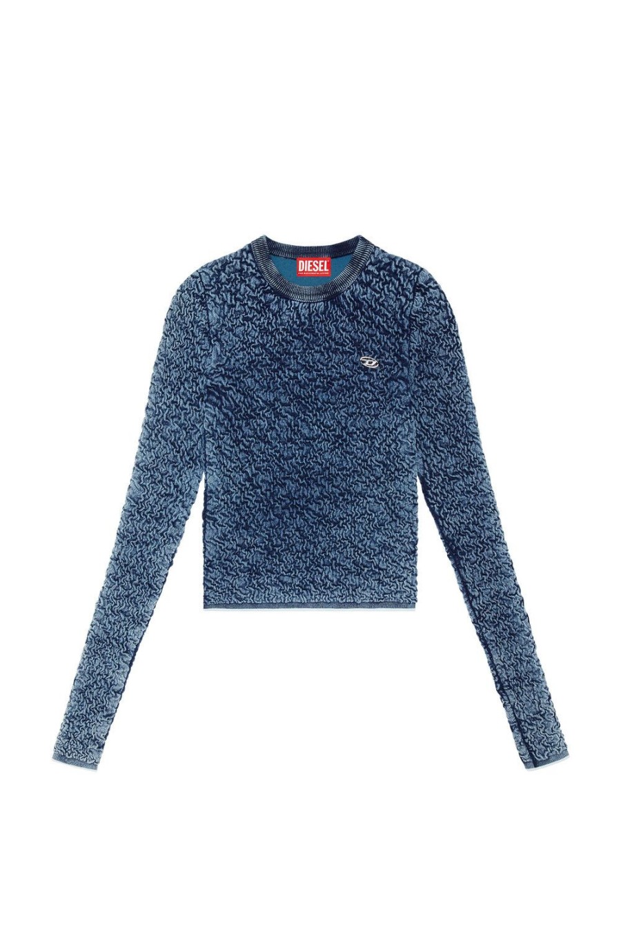 Damen Diesel Pullover | M-Creta Blau