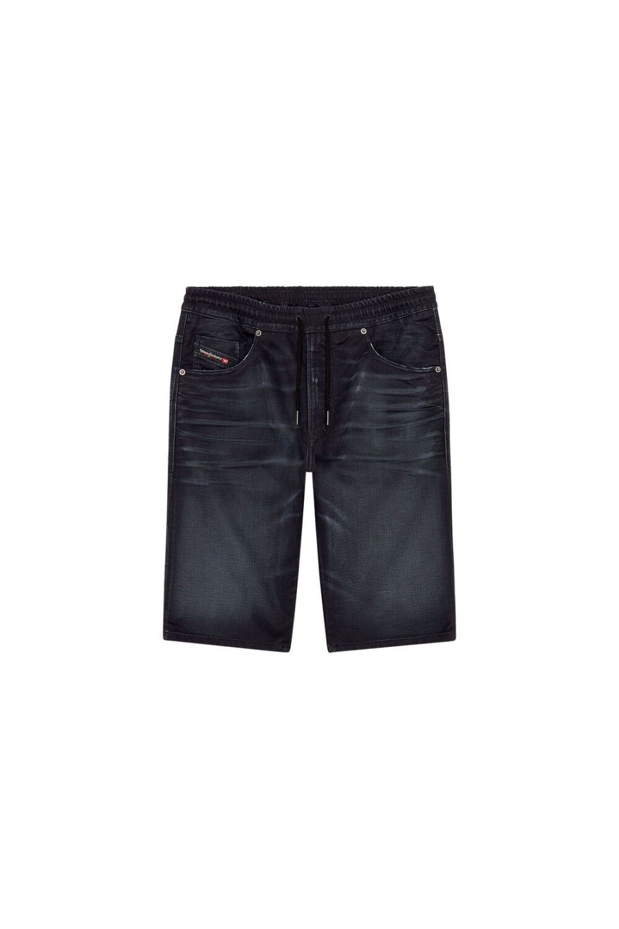 Herren Diesel Hosen Und Shorts | 2033 D-Krooley-Short Jogg Schwarz