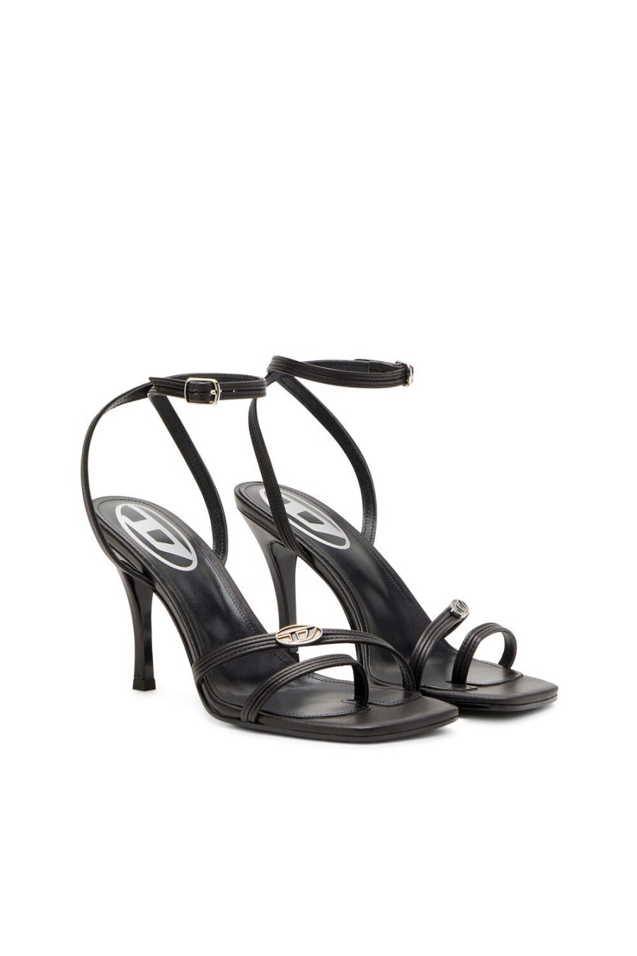 Damen Diesel Sandalen | D-Venus Sa Schwarz