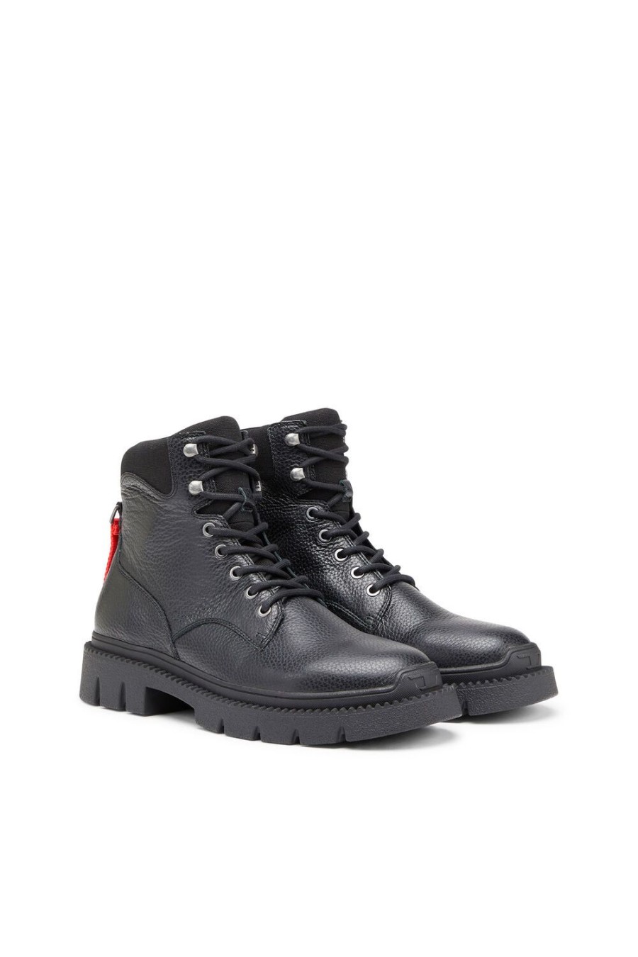 Herren Diesel Stiefel | D-Troit Bt Schwarz