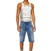 Herren Diesel Hosen Und Shorts | 2033 D-Krooley-Short Jogg Mittelblau