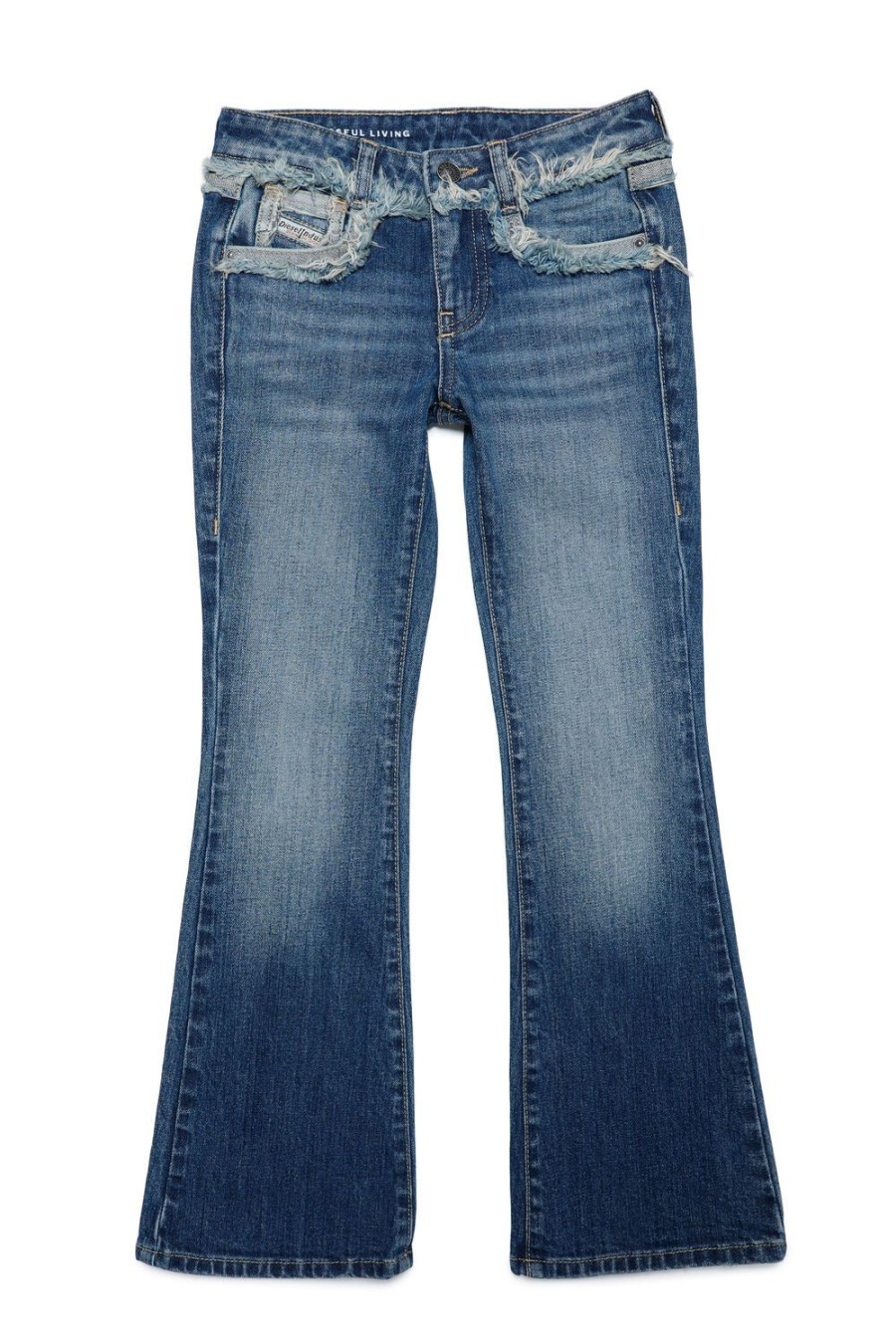 Kinder Diesel Jeans | 1969 D-Ebbey-Sp-J Mittelblau