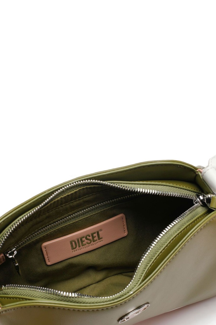 Damen Diesel Schultertaschen | Play Shoulder Armeegrun