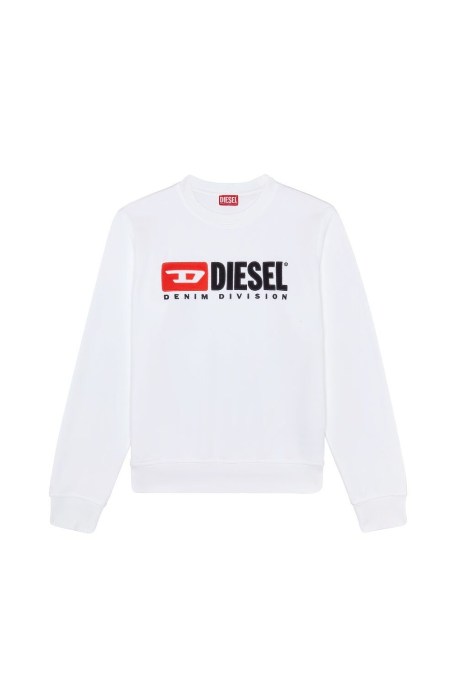 Herren Diesel Sweatshirts | S-Ginn-Div Weis