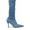 Damen Diesel Stiefel | D-Venus Kb D Blau