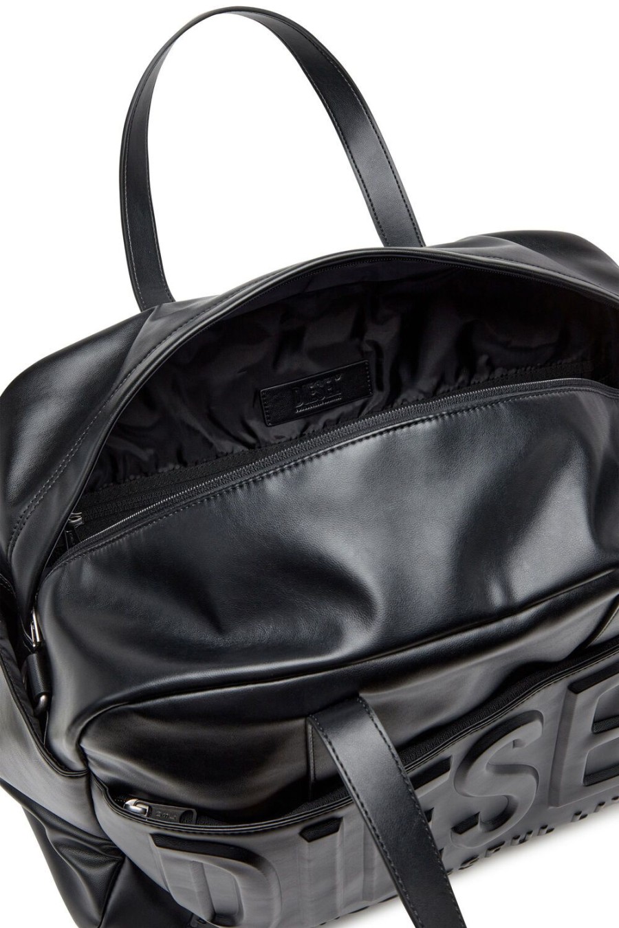 Damen Diesel Shoppertaschen | Dsl 3D Duffle L X Schwarz