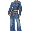 Damen Diesel Jacken | De-Slimmy-Bk-S Mittelblau