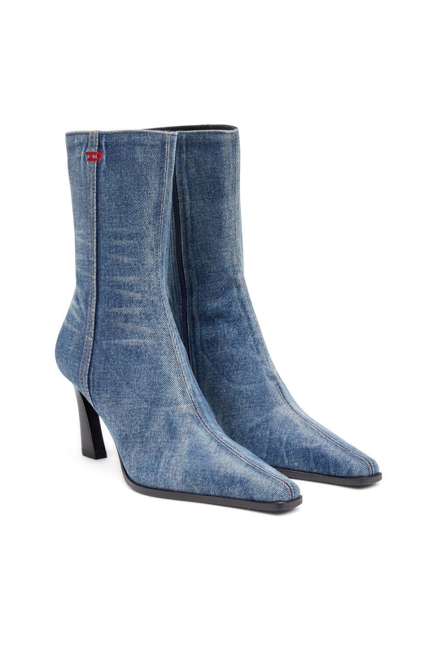 Damen Diesel Stiefel | D-Allas Bt Blau