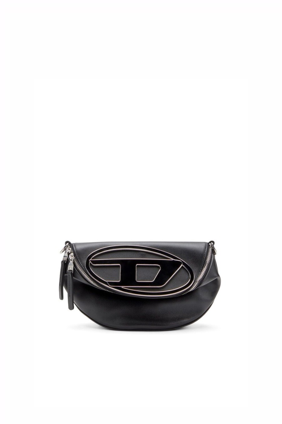 Damen Diesel Schultertaschen | 1Dr-Crossbody Schwarz