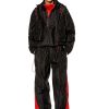 Herren Diesel Jacken | Amwt-Branton-Ht11 Schwarz/Rot