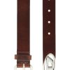 Damen Diesel Gurtel | B-Inlay Braun